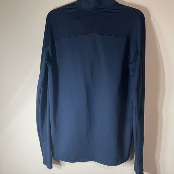 Nike  Navy Men’s Dri Fit 1/4 Zip~ size medium Great for everyday or active wear - Picture 8 of 8